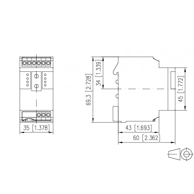 METZ 11088001 BMT-RTR BACnet maršrutizatorius