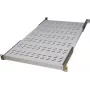 IT-BUDGET 19 inch fiksuota stelažo lentyna / prietaisų padėklas, 150 kg apkrova, 750 mm gylis, šviesiai pilka 90ITB19FBX750G