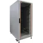 IT-BUDGET 19 inch serverio spintos SRK - 27U - 600x1000 mm - stiklo/plieno durelės - surinkta - šviesiai pilka 99ITB19SRK27610GGNM