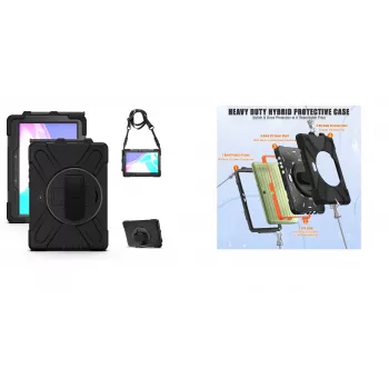 MRDISC Samsung Tab Active 4 Pro ištvermingas dėklas su pečių diržu (MG-BCSActive 4)