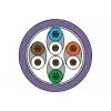 METZ CONNECT 1308452009-E Cat6a S/FTP tinklo kabelis, 2 m, violetinės spalvos