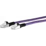 METZ CONNECT 1308451009-E Cat6a S/FTP tinklo kabelis, 1 m, violetinės spalvos