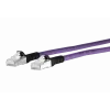 METZ CONNECT 1308451009-E Cat6a S/FTP tinklo kabelis, 1 m, violetinės spalvos