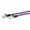 METZ CONNECT 1308451009-E Cat6a S/FTP tinklo kabelis, 1 m, violetinės spalvos