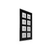 MDT BE-GT08S.01 Glass Push Button Plus 8-iųjų juodas stiklinis mygtukas