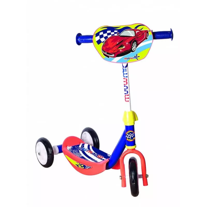 MUUWMI KiddyScooter Racing paspirtukas vaikams AU 506