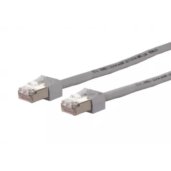 METZ CONNECT BTR 13084V0533-E Cat.6 S/FTP komutacinis kabelis RJ45, 0,5 m, pilkas 13084U0533-E