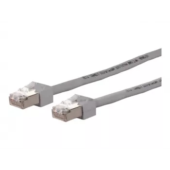 METZ CONNECT BTR 13084V0533-E Cat.6 S/FTP komutacinis kabelis RJ45, 0,5 m, pilkas 13084U0533-E