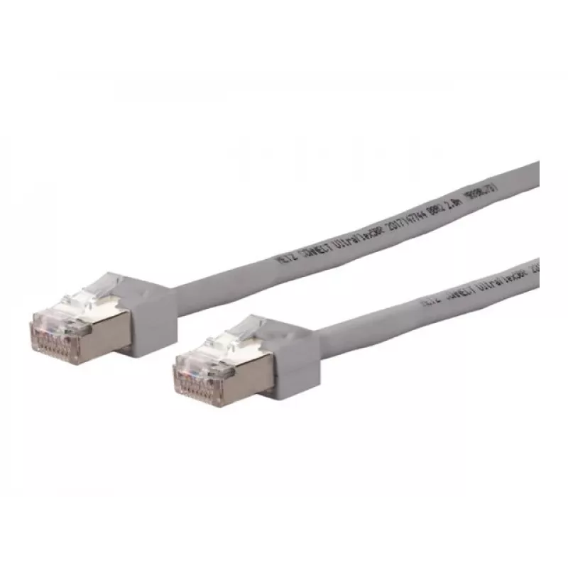 METZ CONNECT BTR 13084V0533-E Cat.6 S/FTP komutacinis kabelis RJ45, 0,5 m, pilkas 13084U0533-E