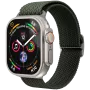 VONMÄHLEN austas nyloninis apyrankė Apple Watch 40/41/42mm, alyvuogių spalvos