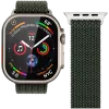 VONMÄHLEN austas nyloninis apyrankė Apple Watch 40/41/42mm, alyvuogių spalvos