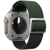 VONMÄHLEN austas nyloninis apyrankė Apple Watch 40/41/42mm, alyvuogių spalvos
