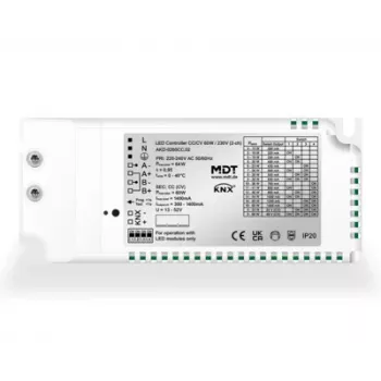 MDT LED valdiklis CC/CV 60W/230V 2 kanalų AKD-0260CC.02