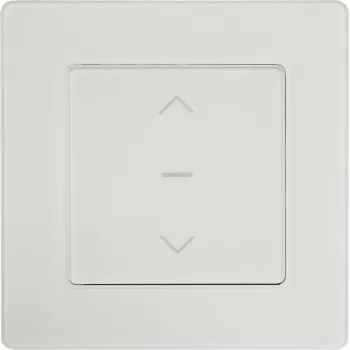 PowerRay PR-SCS-01 WiFi išmanusis valdymo jungiklis su lietimui jautriu stiklu, baltas