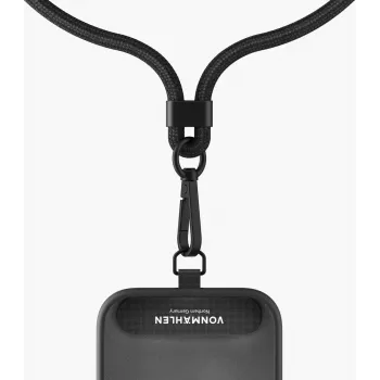 VONMAEHLEN Infinity Go universali telefono grandinėlė juoda - reguliuojama iki 150 cm
