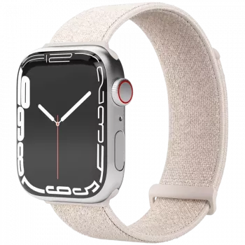 VONMÄHLEN Fitness Loop 2 išmaniojo laikrodžio apyrankė, skirta Apple Watch 44/45/46/49mm, kreminės spalvos