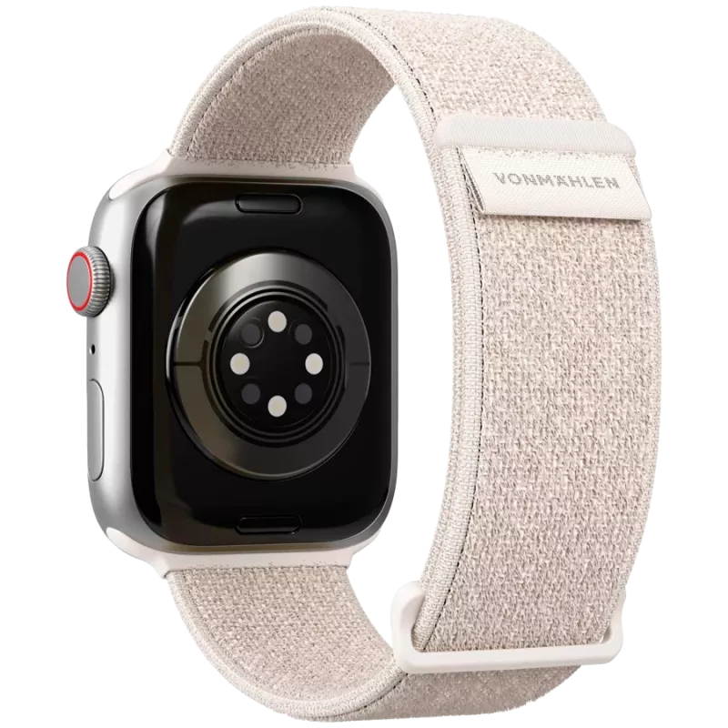 VONMÄHLEN Fitness Loop 2 išmaniojo laikrodžio apyrankė Apple Watch 40/41/42mm, kreminės spalvos