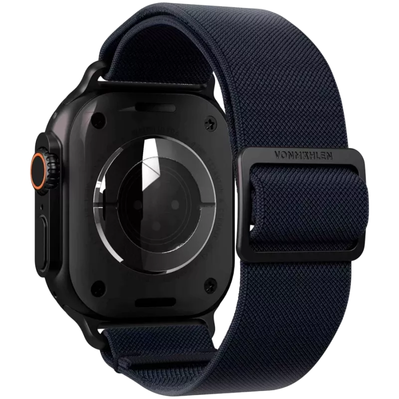 VONMÄHLEN Classic Nylon Loop 44, 45, 46, 49mm Vienas dydis, Tamsiai mėlyna Juoda