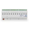 MDT AKI-1216.04 KNX komutatorius, 12 kanalų, 12 TE DIN bėgiui, 16/20 A, 230 V AC, talpinė apkrova 200 µF