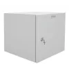 IT-BUDGET 19 inch tinklo spintelė, montuojama ant sienos, Easy - vientisos plieno durelės - 12U - W 600 x D 600 mm - lakštinis plienas - šviesiai pilka (90RR19CWV1266MG)
