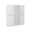 MDT RF-TA55A4.01 KNX RF+ Push Button Plus 4-fold su aktuatoriumi, Pure White Glossy