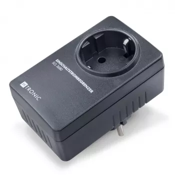 H-Tronic 1114730 Įsijungimo srovės ribotuvas SCL 3680 IP20, 16 A, 3680 W, Schuko kištukinis, juodas
