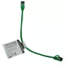 IT-BUDGET Cat.8.1 plonas tinklo kabelis (patch), S/FTP, 40 Gbps, 2000 MHz, žalias, 0,15 m 90ITBSLIM81PK015GR