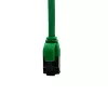 IT-BUDGET Cat.8.1 plonas tinklo kabelis (patch), S/FTP, 40 Gbps, 2000 MHz, žalias, 0,15 m 90ITBSLIM81PK015GR