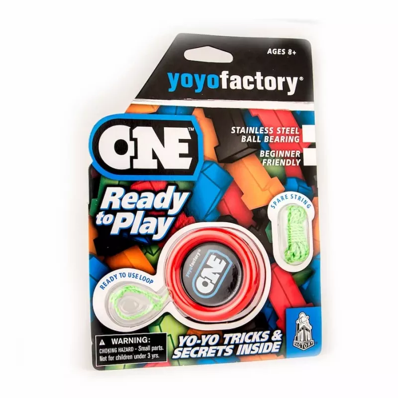 YoYoFactory YO-YO ONE pradedantiesiems skirtas jojas, raudonas