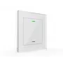 MDT BE-GTL1TW.01 Glastaster II Light 1-jungtukas RGBW KNX stiklinis mygtukas, baltas