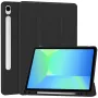 MRDISC dėklas su atlenkiamu viršeliu Samsung Galaxy Tab S10+ 5G, juodas TPU MG-FLIPSGTSGB9SW