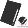 MRDISC dėklas su atlenkiamu viršeliu Samsung Galaxy Tab S10+ 5G, juodas TPU MG-FLIPSGTSGB9SW
