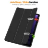 MRDISC dėklas su atlenkiamu viršeliu Samsung Galaxy Tab S10+ 5G, juodas TPU MG-FLIPSGTSGB9SW