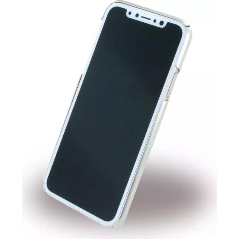 CYOO Brushed Stand - Kietas viršelis - Apple iPhone X - Auksinis