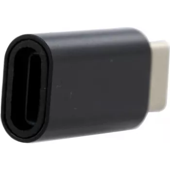 CYOO Lightning į USB-C adapteris – juodas keitiklis įkrovimui ir duomenų sinchronizavimui (CY122090)