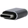 CYOO Lightning į USB-C adapteris – juodas keitiklis įkrovimui ir duomenų sinchronizavimui (CY122090)