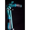 Six Degrees AU 514 paspirtukas – 230 mm priekinis / 215 mm galinis ratas, turkio spalvos