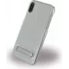CYOO Brushed Stand Case, skirtas Apple iPhone X / XS - sidabrinis