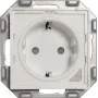 PowerRay WiFi išmanusis lizdas PR-SSO-01, berėmis baltas, 16A, valdymas programėle ir balsu, Type F