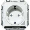 PowerRay WiFi išmanusis lizdas PR-SSO-01, berėmis baltas, 16A, valdymas programėle ir balsu, Type F