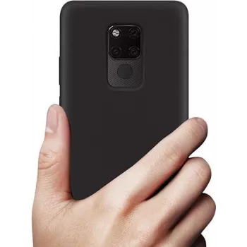 CYOO Premium skysto silikono dėklas Huawei Mate 20 Pro - juodas