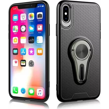 CYOO 360 laipsnių sukimosi oro ventiliacijos laikiklio dėklas iPhone Xs Max - pilkas CY121003
