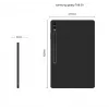 MRDISC galinis dangtelis, skirtas Samsung Galaxy Tab S9 FE 11 colių, juodas TPU (MG-BCSGTABS9FESW)