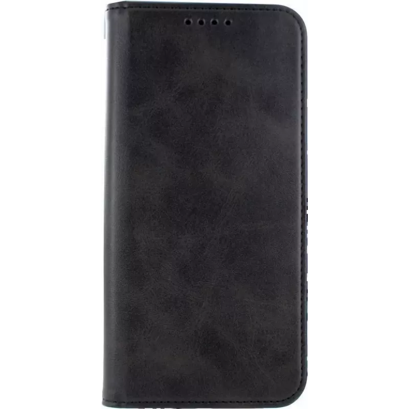 CYOO Premium BookCase dėklas Apple iPhone 13, juodos spalvos dirbtinė oda, CY122555
