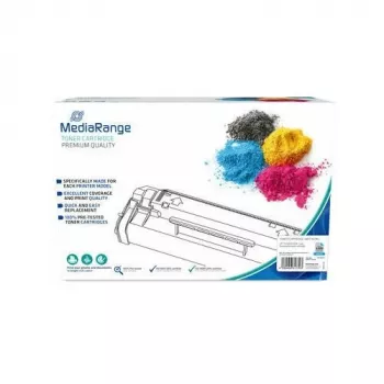 MediaRange MRHPTCE401A žydros spalvos tonerio kasetė, suderinama, 6000 puslapių, skirta HP LaserJet Enterprise 500 M551/M570/M575