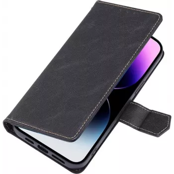 CYOO Premium BookCase Folio dėklas Apple iPhone 14 Plus - juodas CY122795