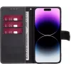 CYOO Premium BookCase Folio dėklas Apple iPhone 14 Plus - juodas CY122795