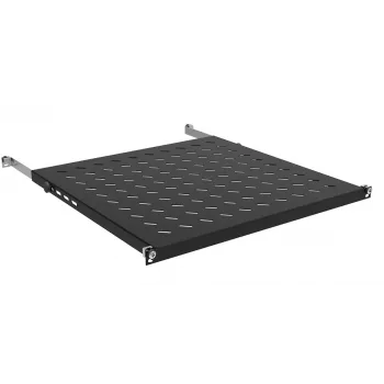 IT-BUDGET 19 inch įrangos lentyna 0,5U aukščio, 350mm gylio, 80kg apkrovos, juoda 12WZ82648002350161