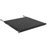 IT-BUDGET 19 inch įrangos lentyna 0,5U aukščio 550mm gylio 80kg apkrovos juoda 12WZ82648004550161