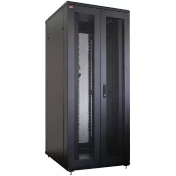 IT-BUDGET 19 inch serverinė spinta SRK - 42U - 800x1000 mm - perforuotos dvigubos priekinės ir galinės durelės - kabelių kanalai - surinkta - juoda 99ITB19SRK42810DTSNM